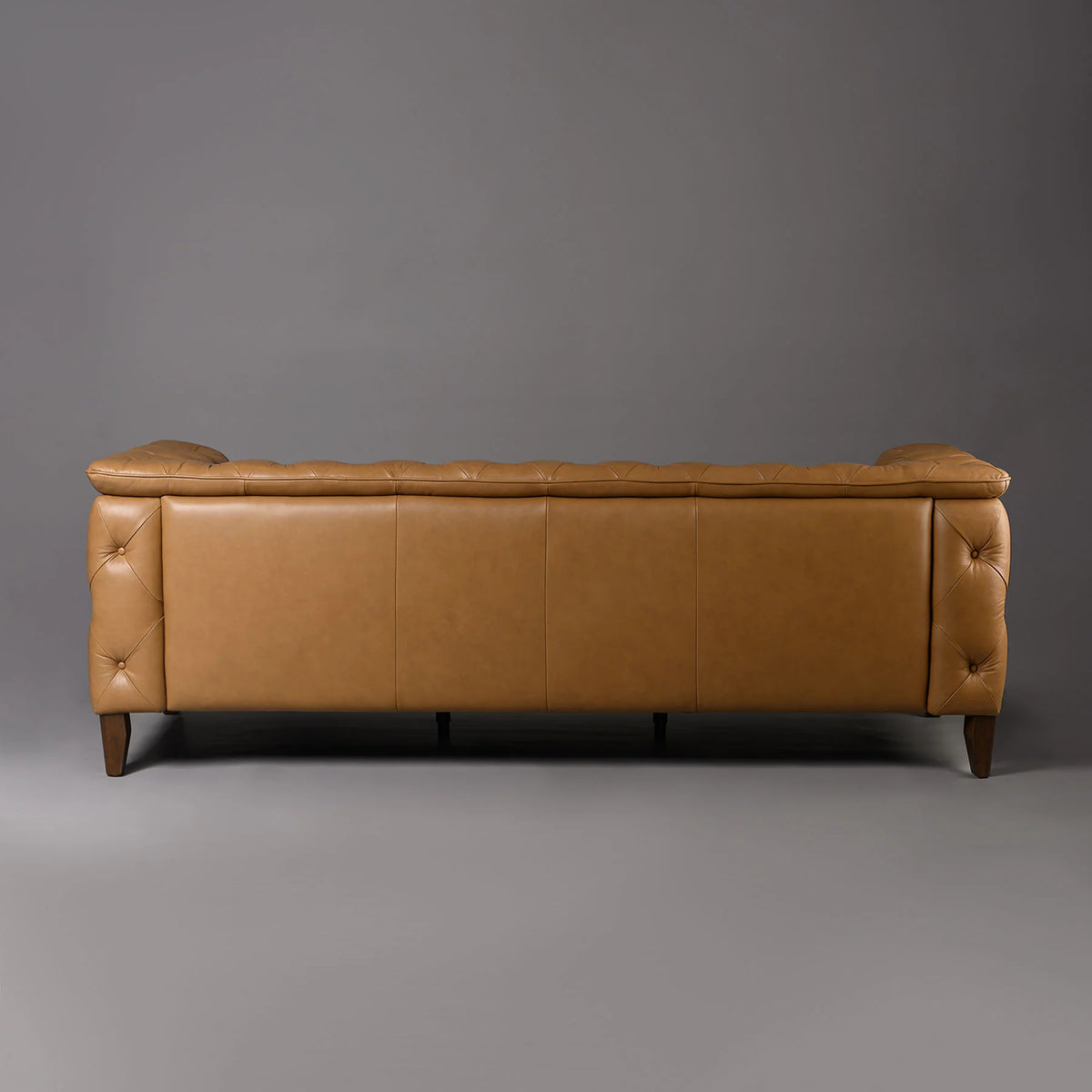 Monteluce Chester Sofa – Tan (Three Seater) – Marwar Handicraft, view 4 of 7