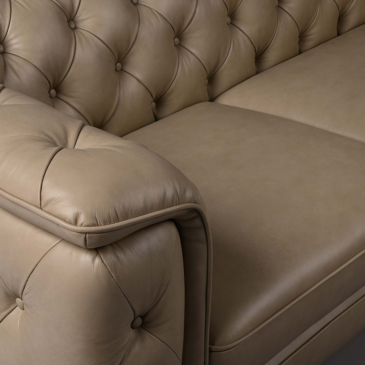 Monteluce Chester Sofa – Cashmere Beige (Two Seater) – Marwar Handicraft, view 5 of 5