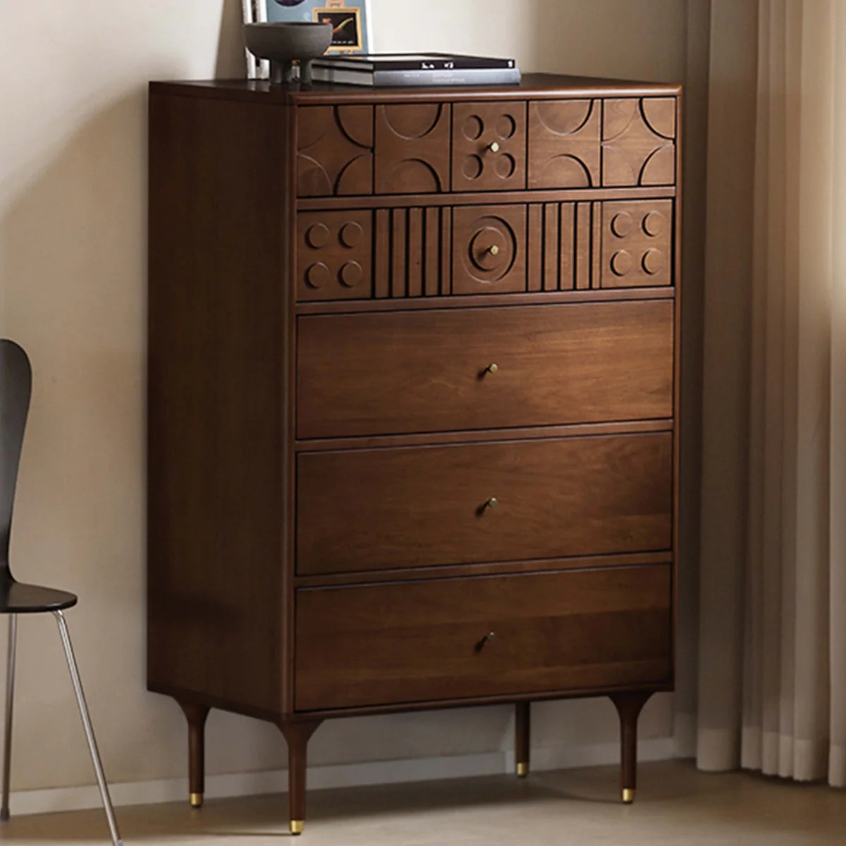 Riva Classic Chest (5 Drawers) – Marwar Handicraft, view 3 of 7