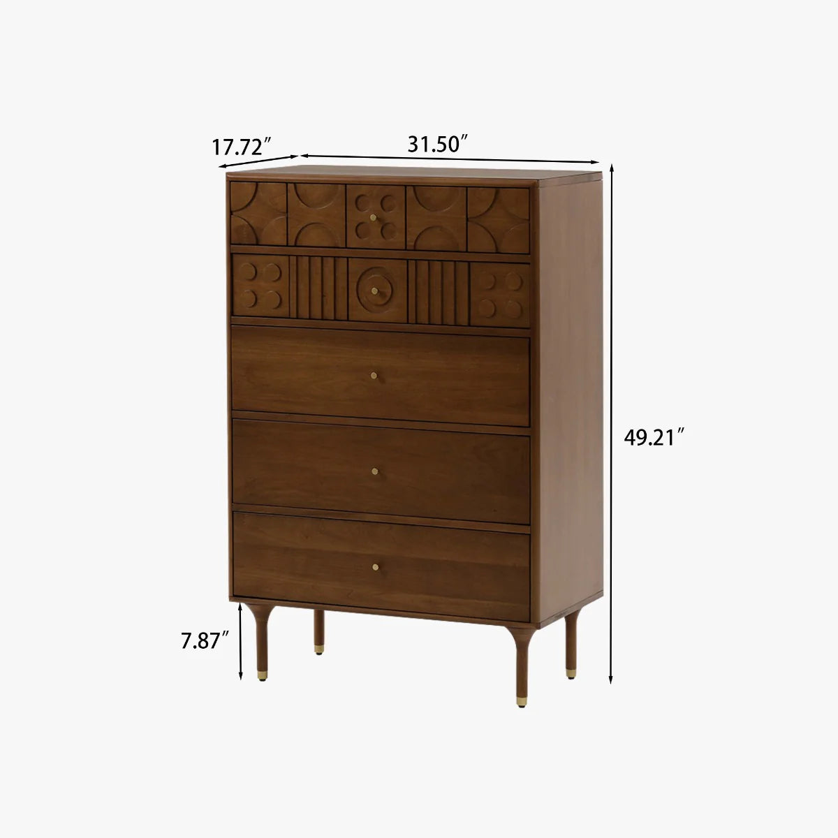 Riva Classic Chest (5 Drawers) – Marwar Handicraft, view 6 of 7