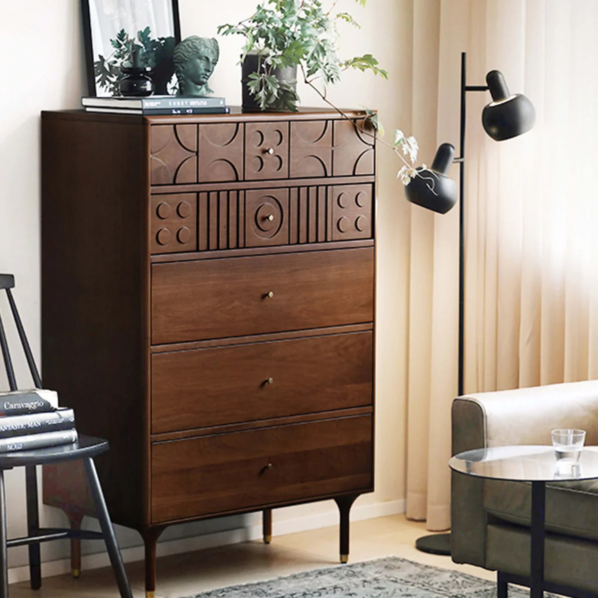 Riva Classic Chest (5 Drawers) – Marwar Handicraft, view 7 of 7