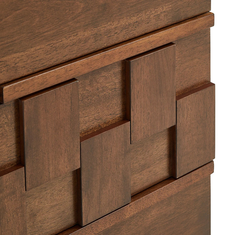 Kastelle Chest of 4 Drawers – Heritage Walnut – Marwar Handicraft, view 5 of 11