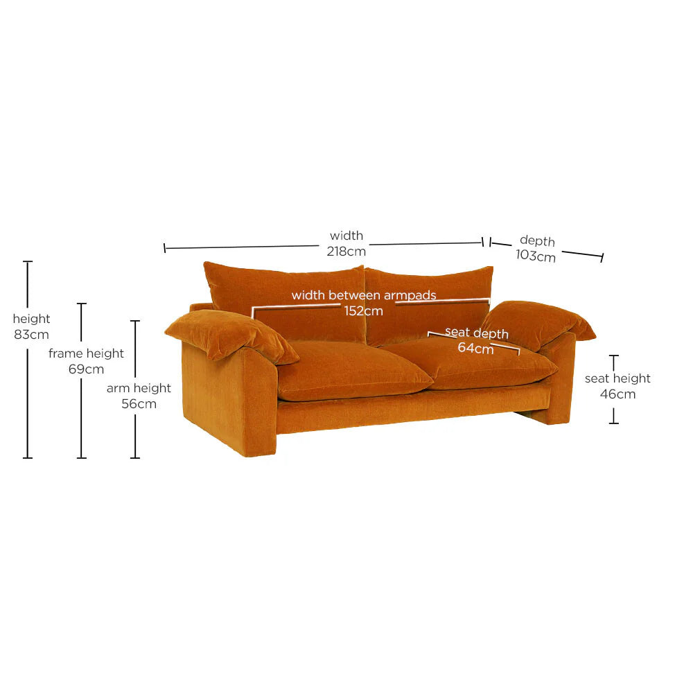 Ivory Manor Sofa