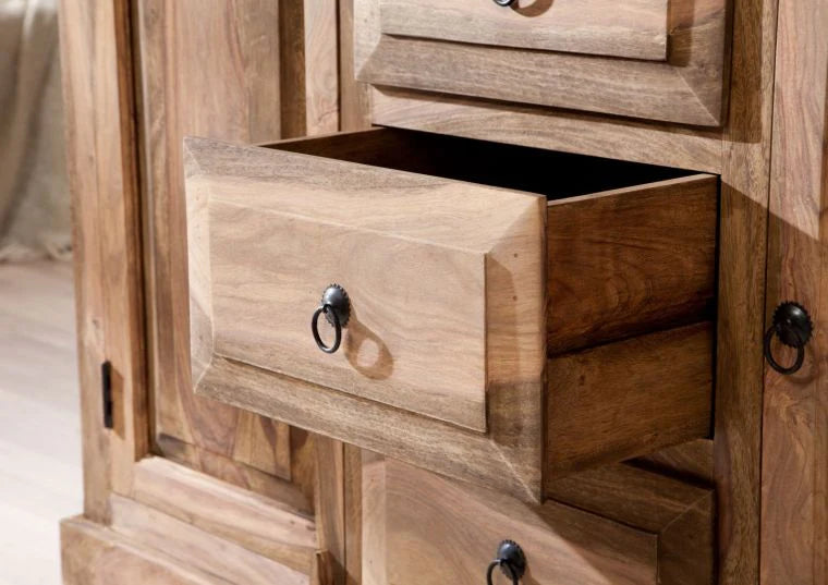 Zarel Teak Wood Sideboard