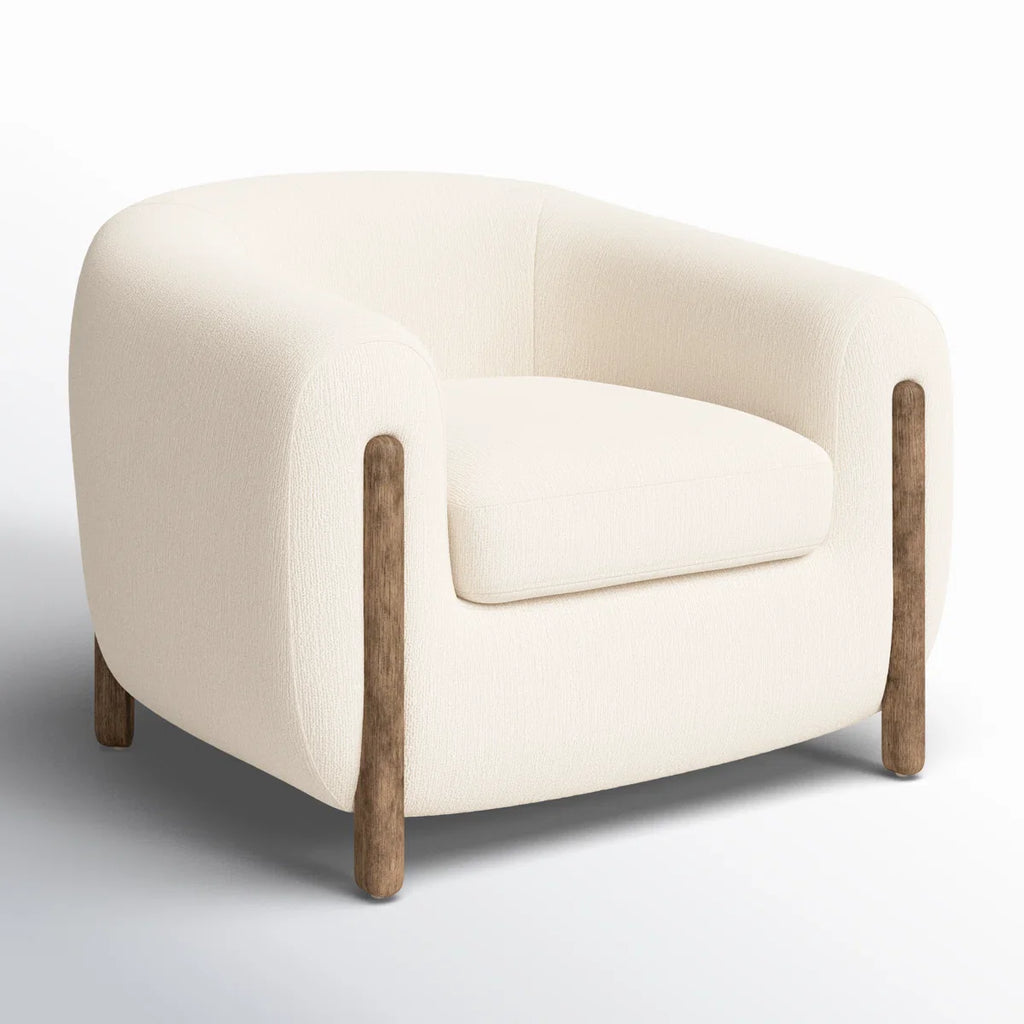 Halton Armchair – Heaven White
