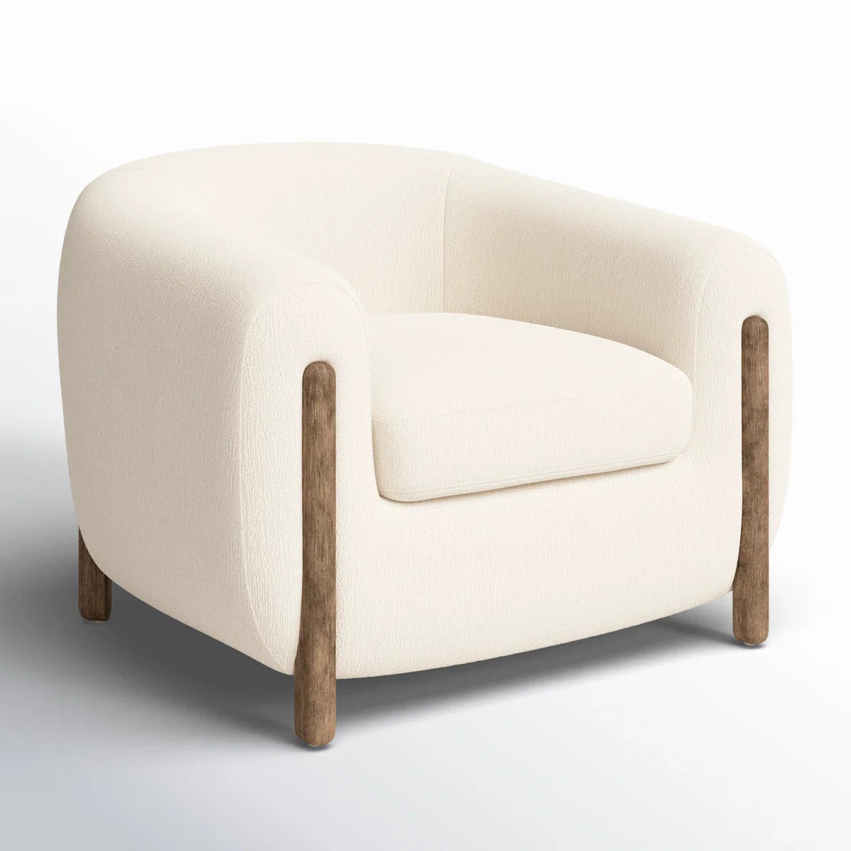 Halton Armchair – Heaven White