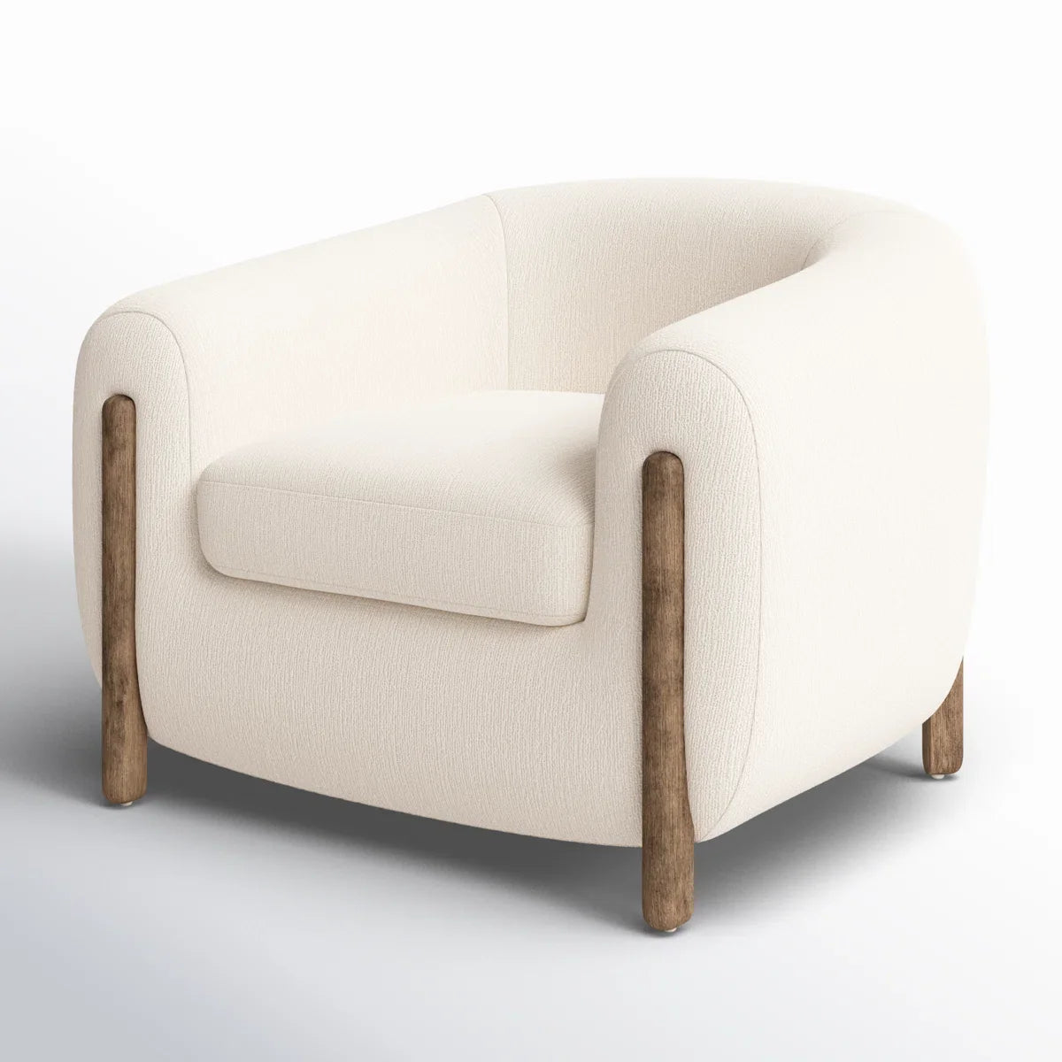 Halton Armchair – Heaven White