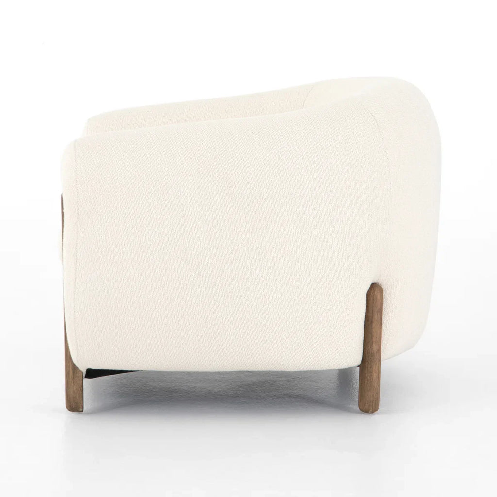 Halton Armchair – Heaven White