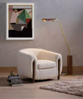 Halton Armchair – Heaven White