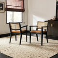Ewald Matt Black Chair – Marwar Handicraft
