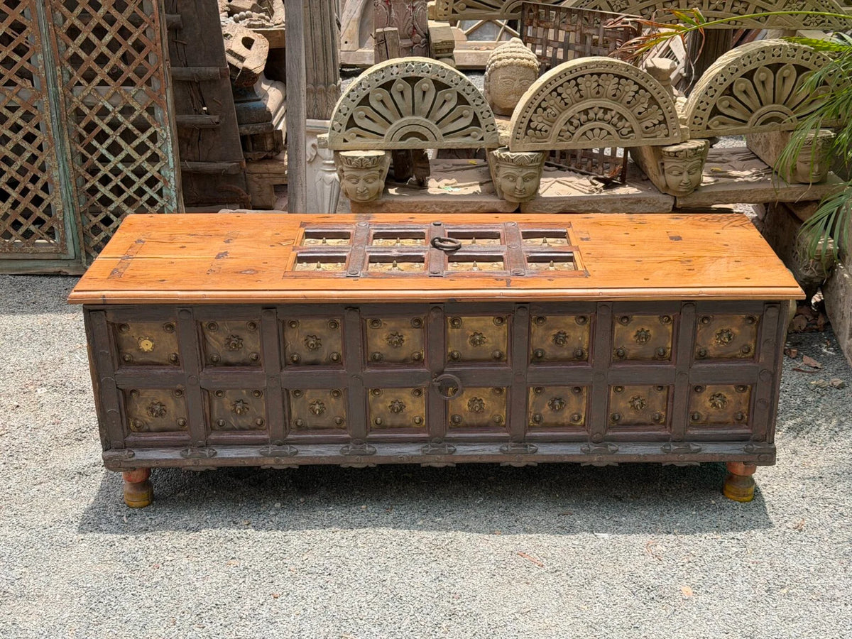 Baroque Brass Coffee Table