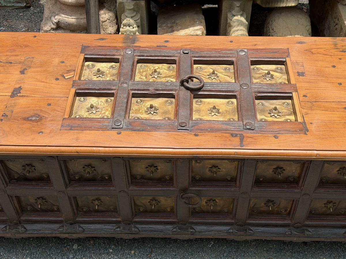 Baroque Brass Coffee Table
