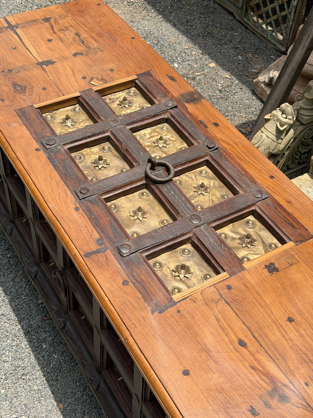 Baroque Brass Coffee Table