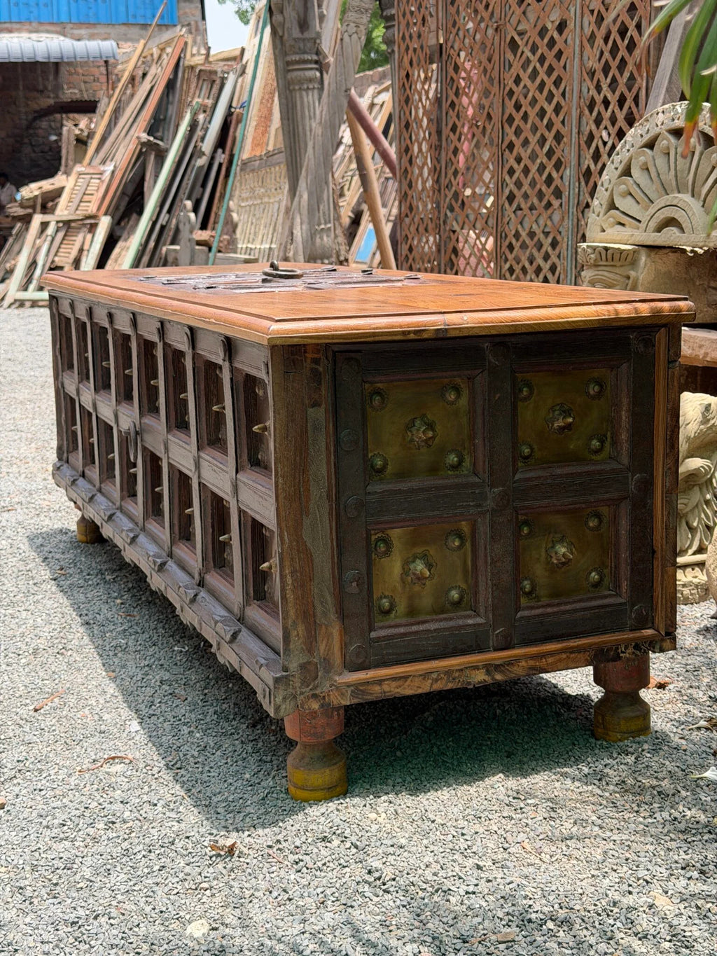 Baroque Brass Coffee Table