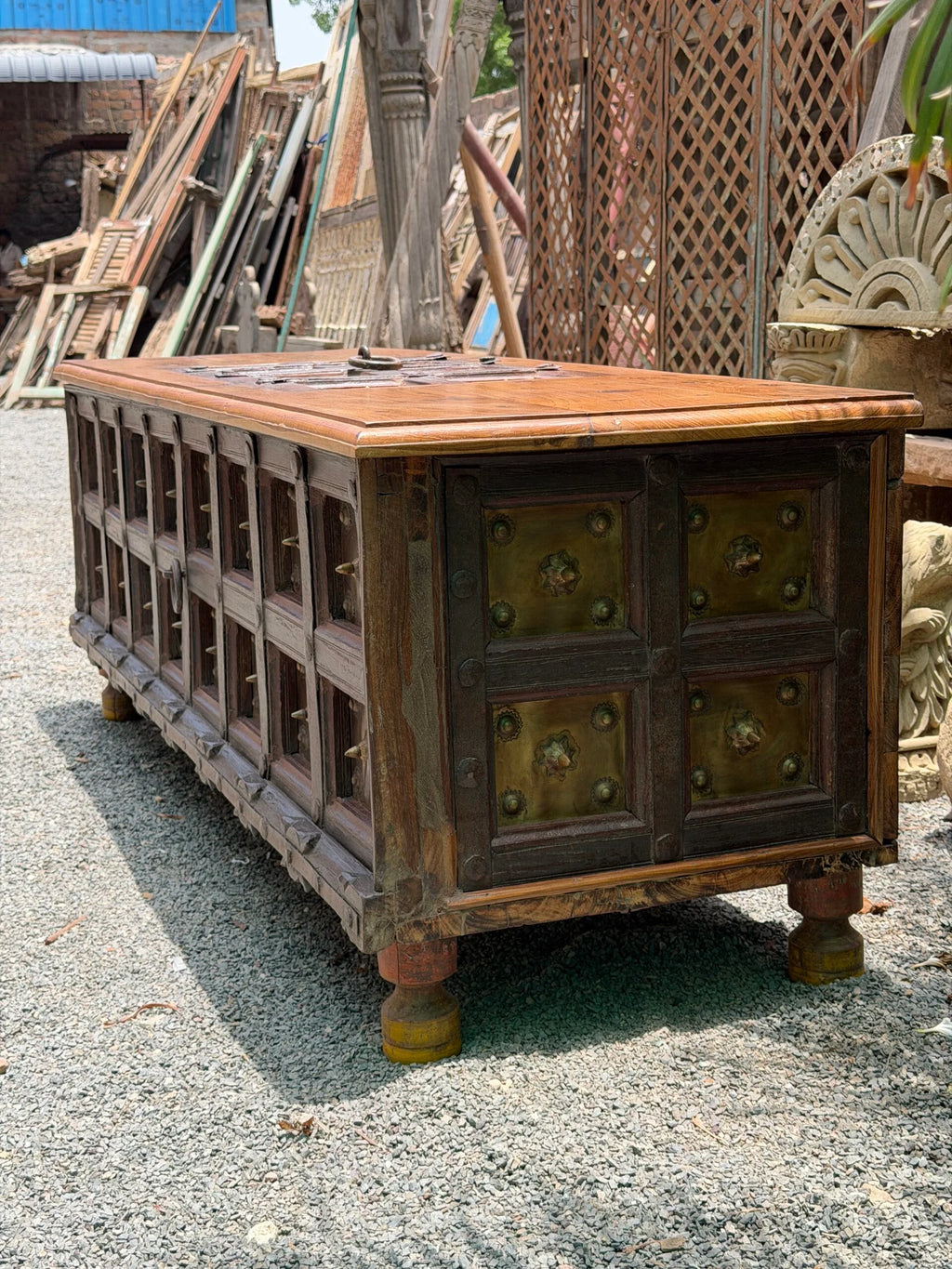 Baroque Brass Coffee Table