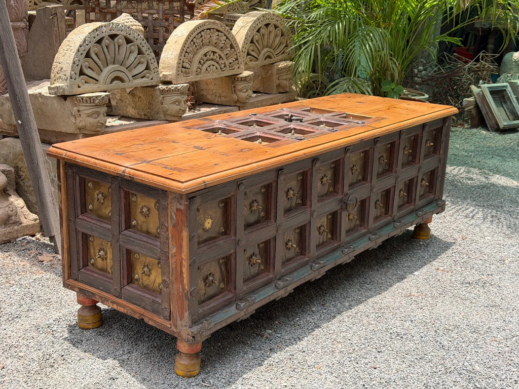 Baroque Brass Coffee Table