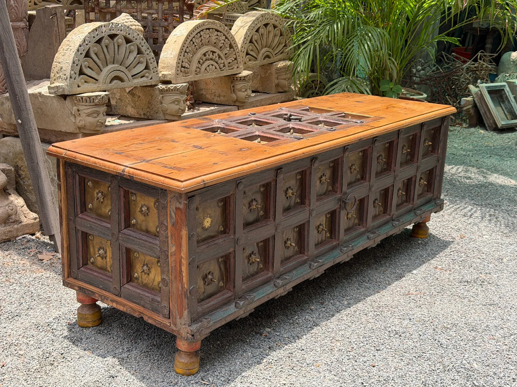 Baroque Brass Coffee Table
