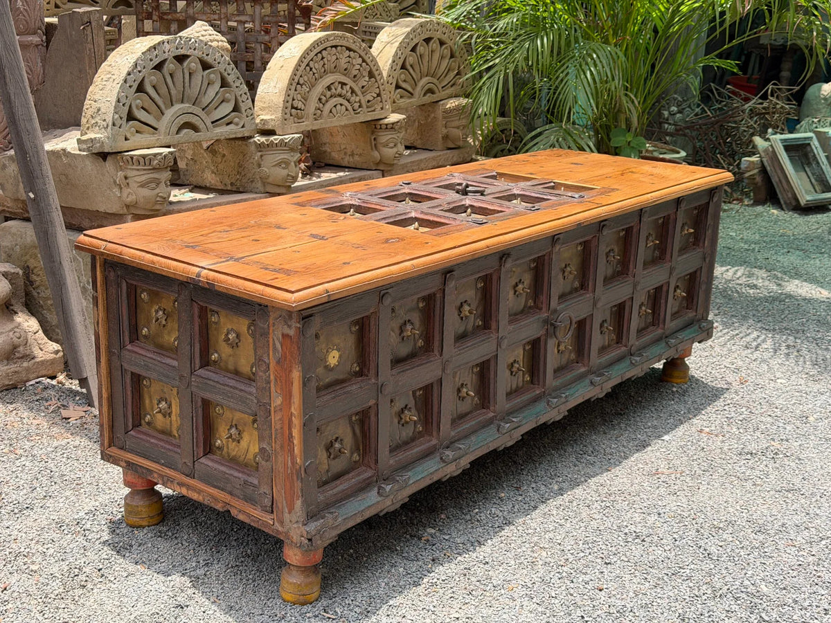 Baroque Brass Coffee Table