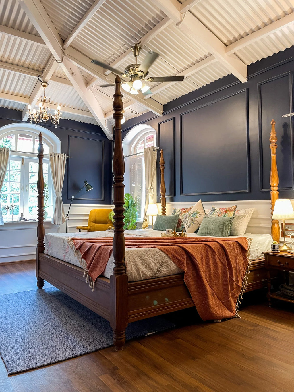 Shekhawati Poster Bed
