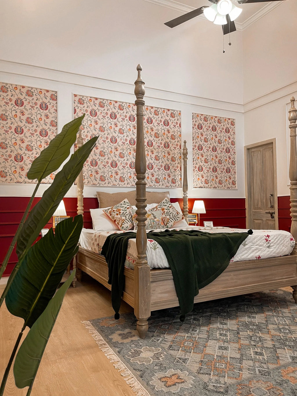 Shekhawati Poster Bed