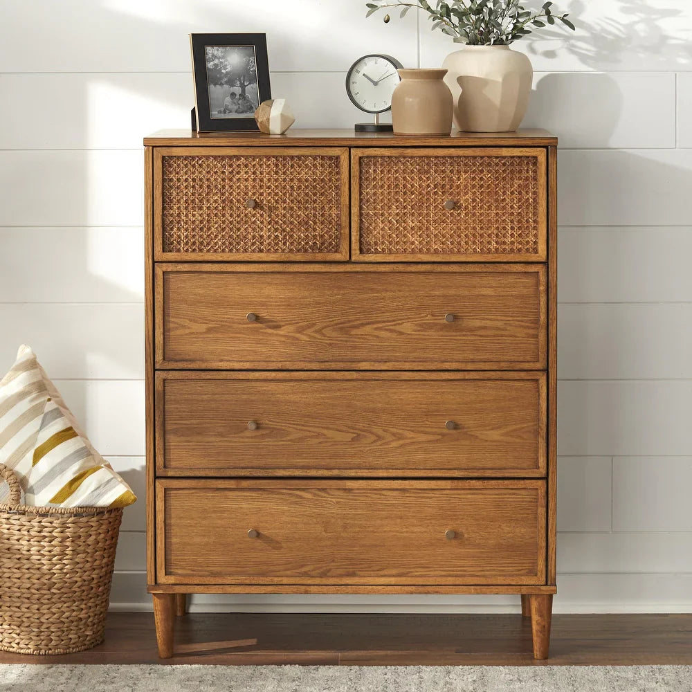 Orsini Craft Drawers – Walnut Brown (5 Drawers) – Marwar Handicraft, view 1 of 8