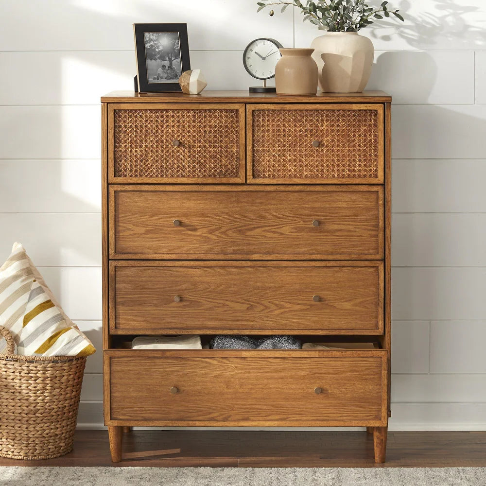 Orsini Craft Drawers – Walnut Brown (5 Drawers) – Marwar Handicraft, view 2 of 8