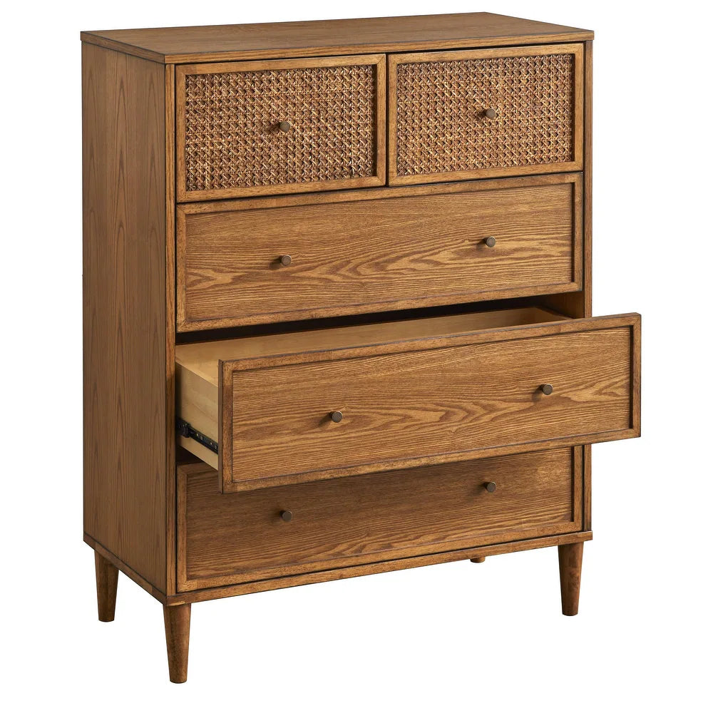 Orsini Craft Drawers – Walnut Brown (5 Drawers) – Marwar Handicraft, view 4 of 8