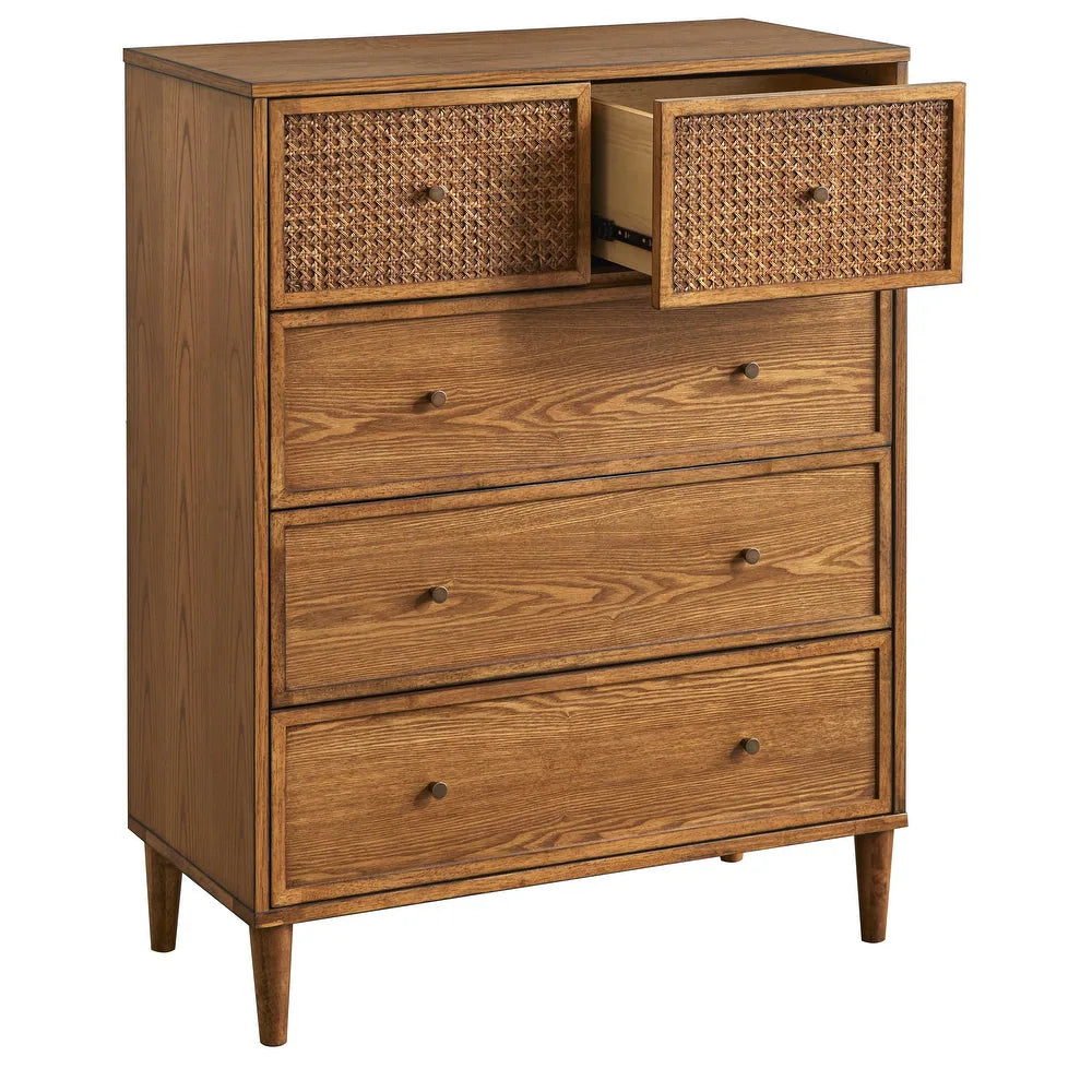 Orsini Craft Drawers – Walnut Brown (5 Drawers) – Marwar Handicraft, view 5 of 8