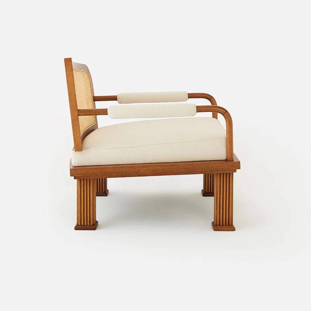 Winslow Armchair – White Lily