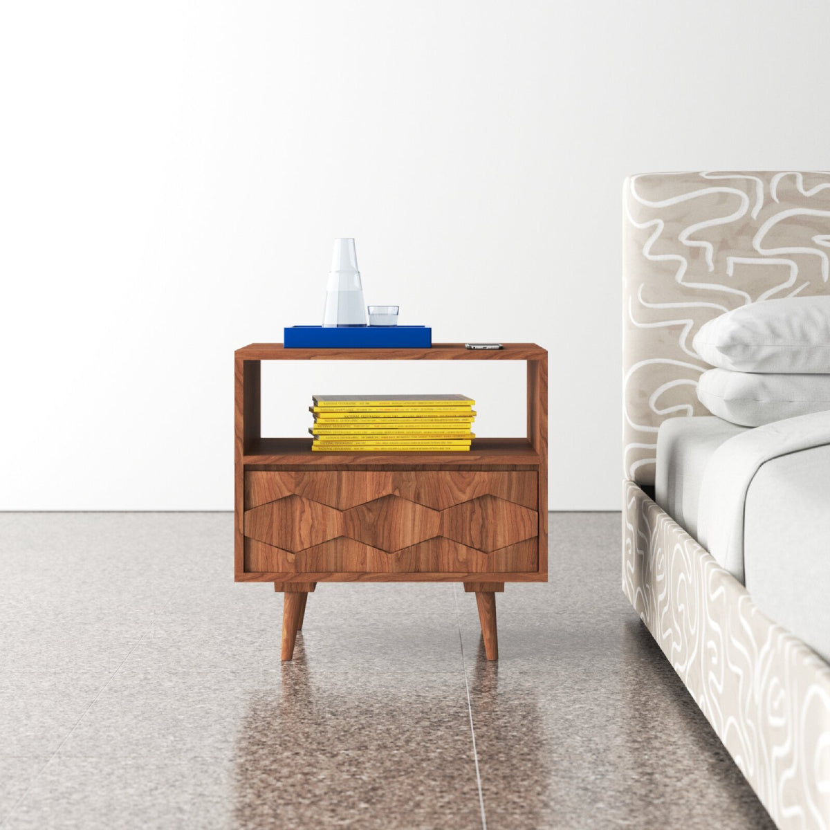 Ames Bedside Table – Marwar Handicraft