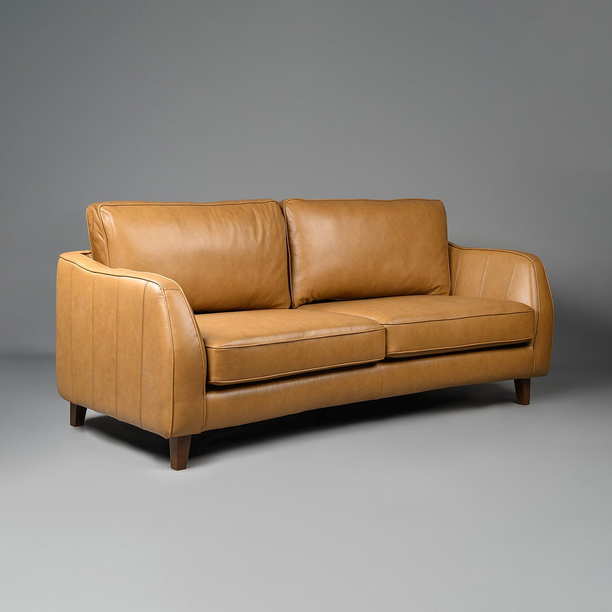 Avensa Haven Sofa - Tan Brown Three Seater, view 4