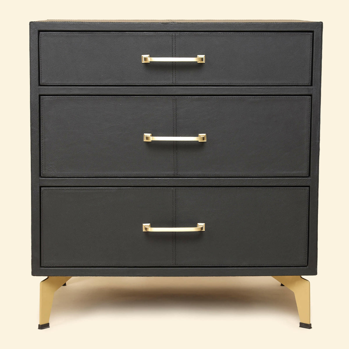 Riva Chest – Midnight Black (3 Drawers)