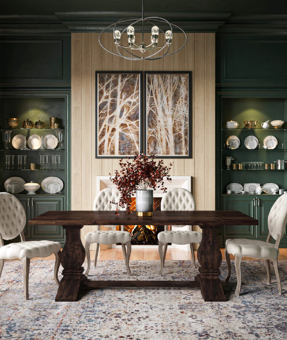 Halston Round Dining Table