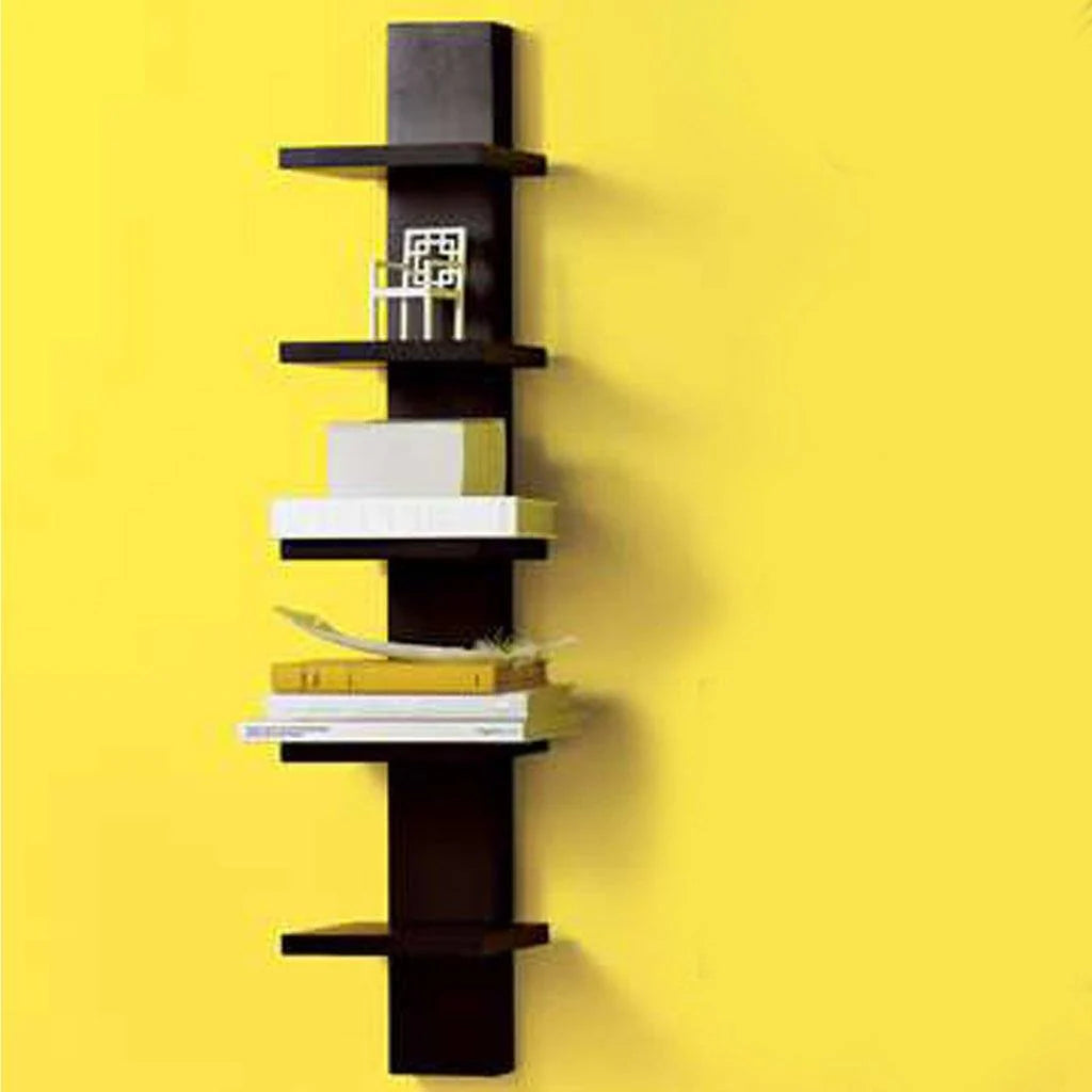 Westley Black Wall Rack