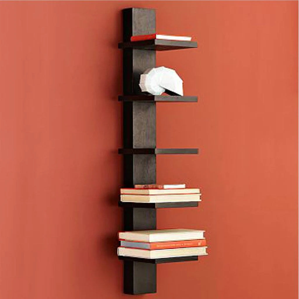 Westley Black Wall Rack