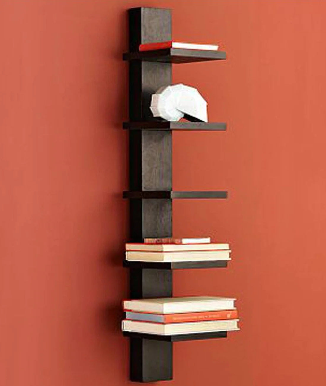 Westley Black Wall Rack