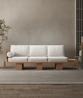 Keron Solid Wood Sofa