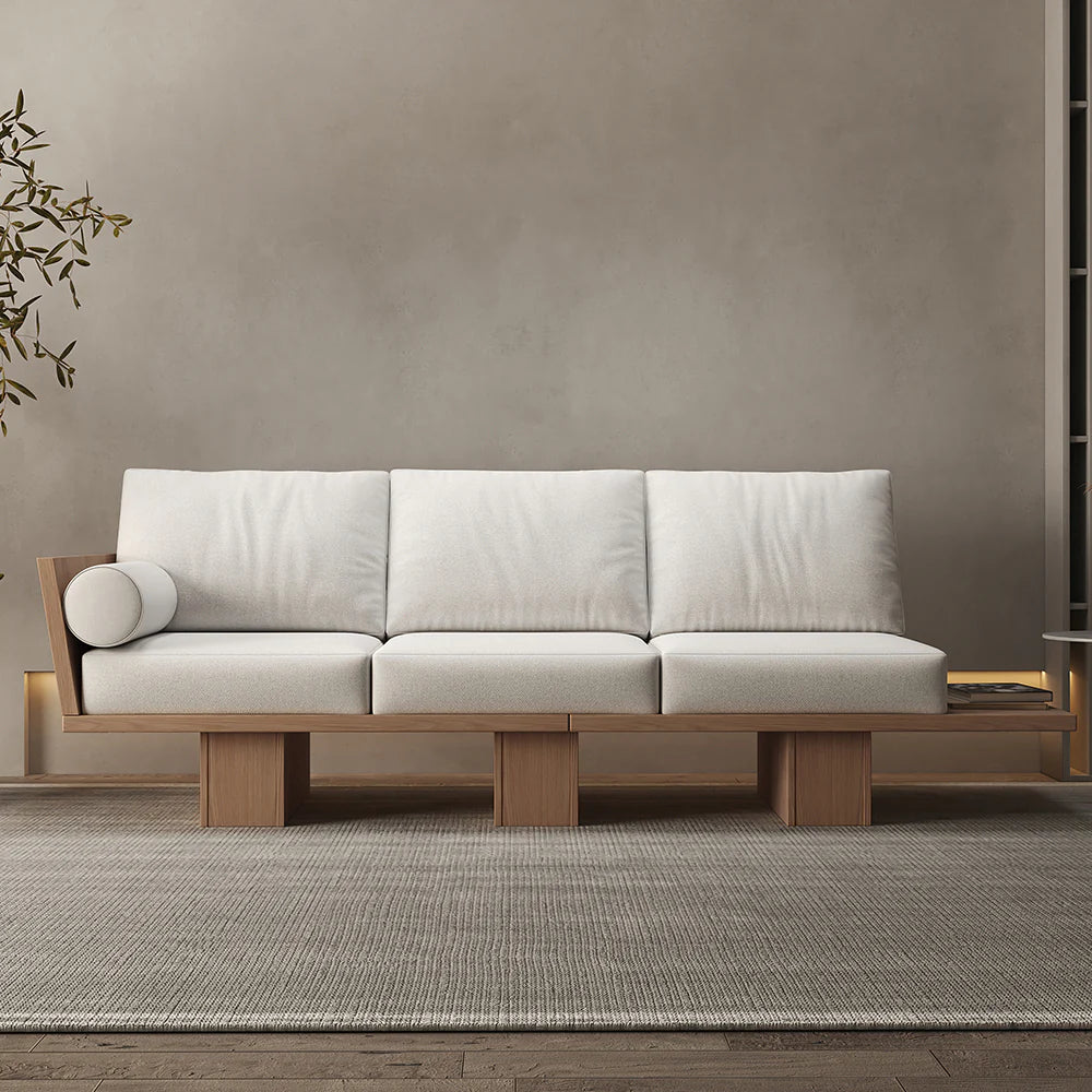 Keron Solid Wood Sofa
