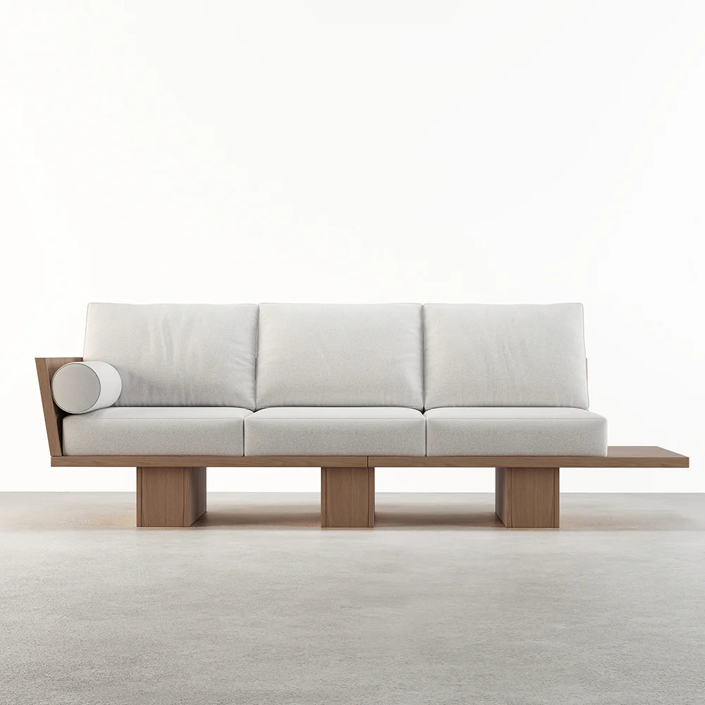 Keron Solid Wood Sofa