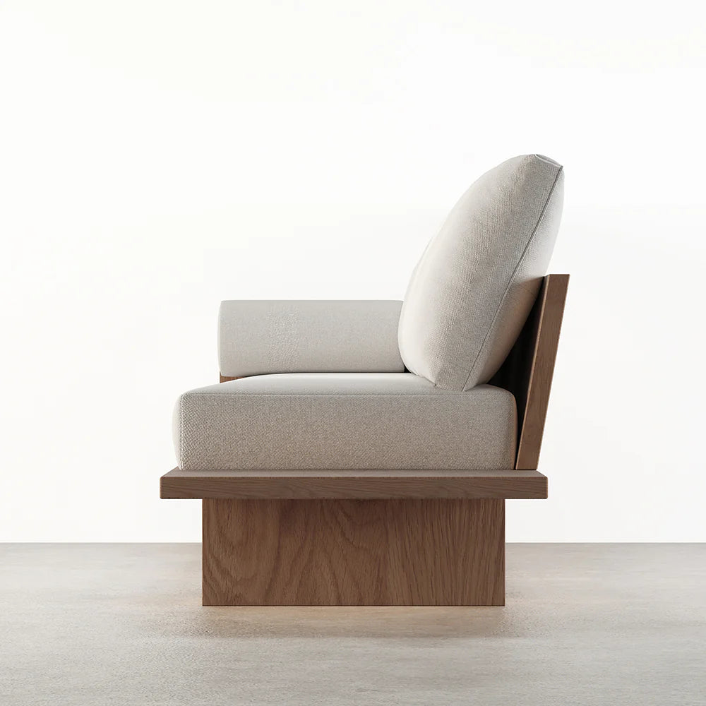 Keron Solid Wood Sofa