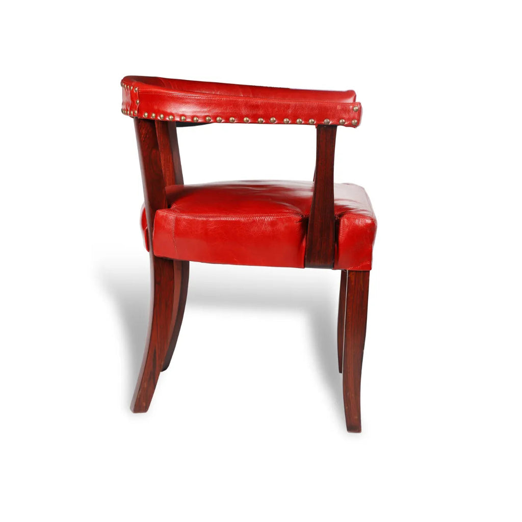 Aveline Chair - Crimson Red, view 4
