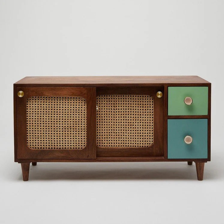 Vedora Solid Wood TV Cabinet