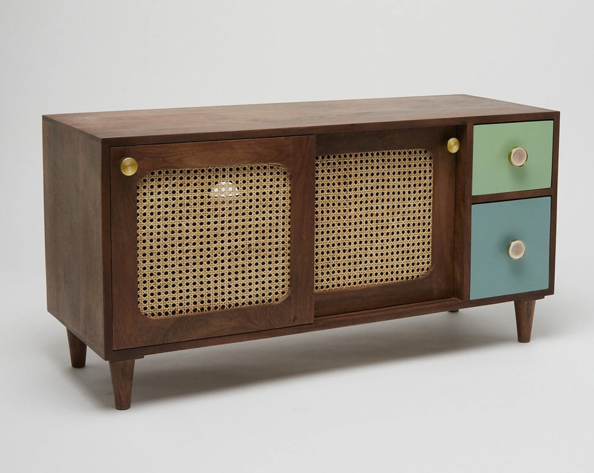 Vedora Solid Wood TV Cabinet