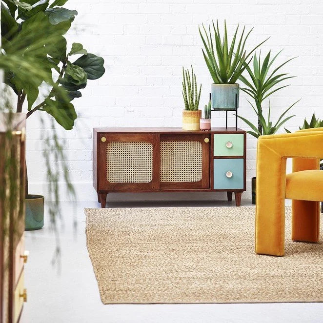 Vedora Solid Wood TV Cabinet