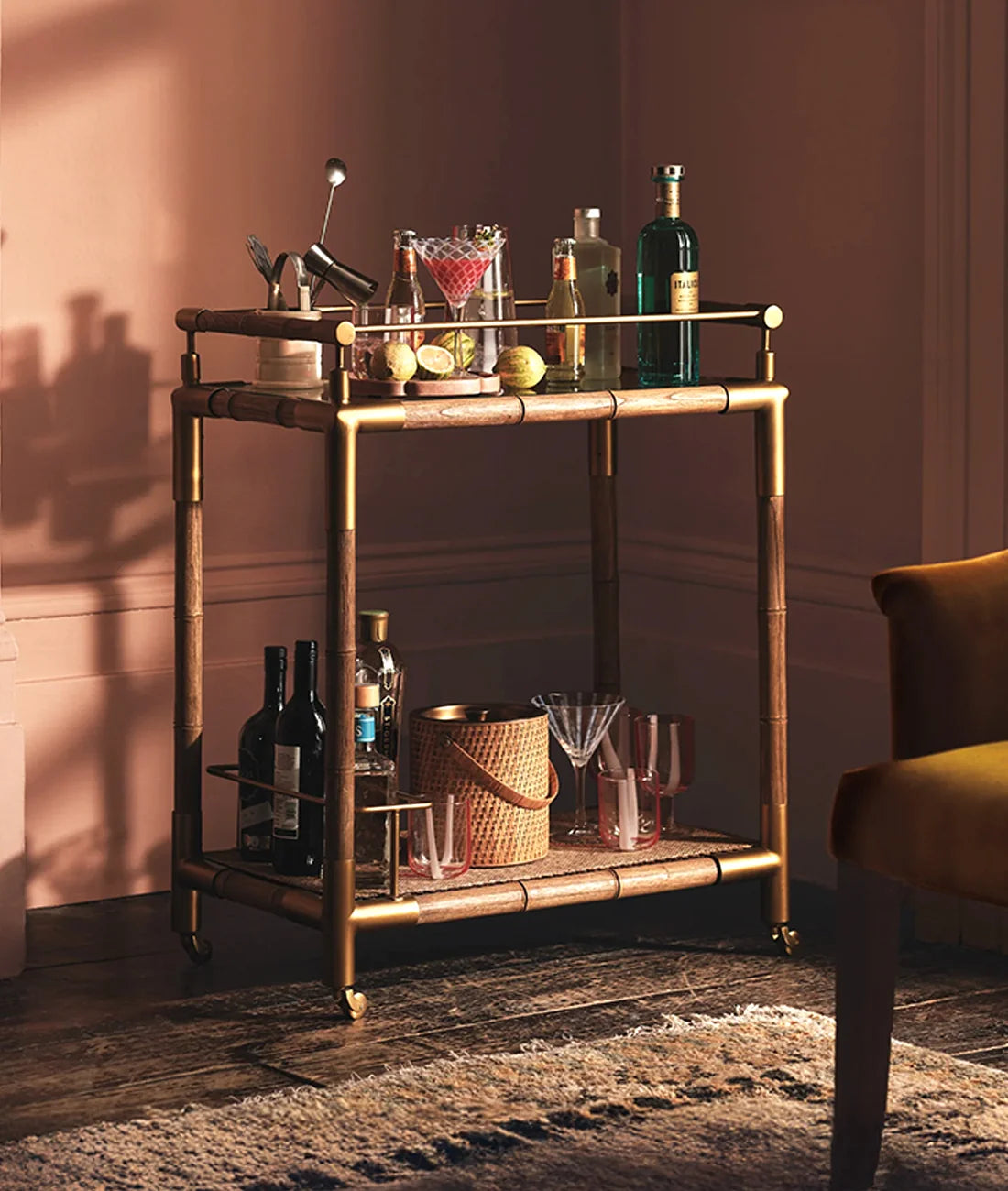Caravan Drinks Cart