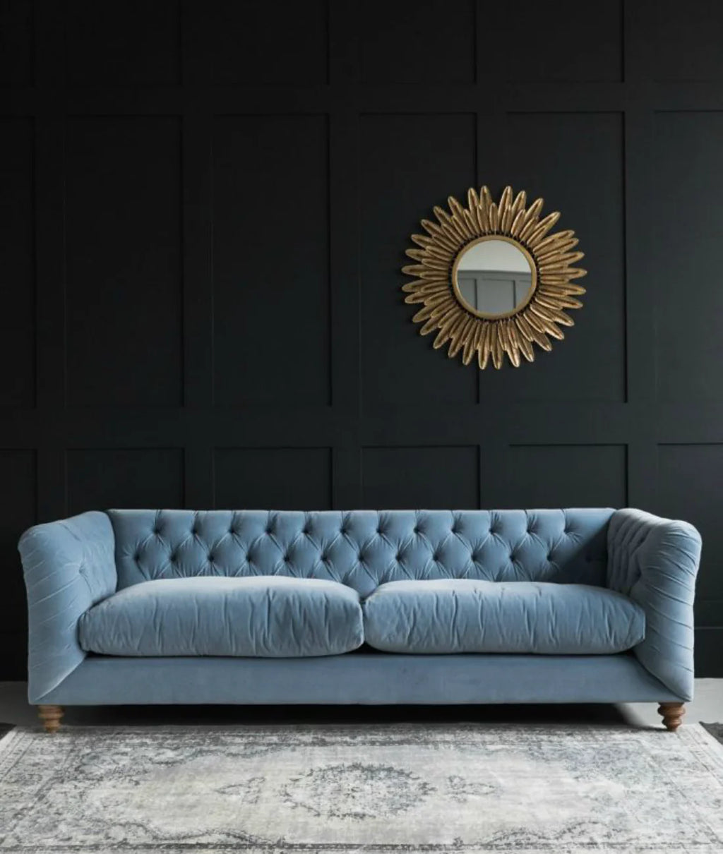 Harrow Gray Four Seater Sofa