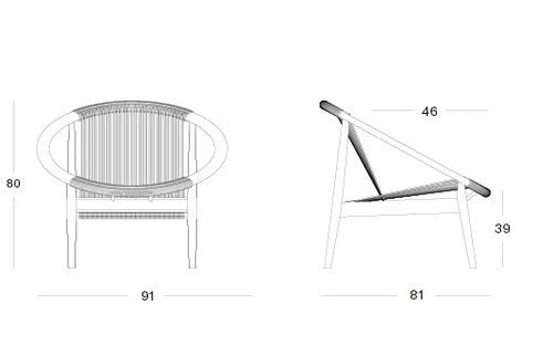 Brookfield Rope Lounge Chair