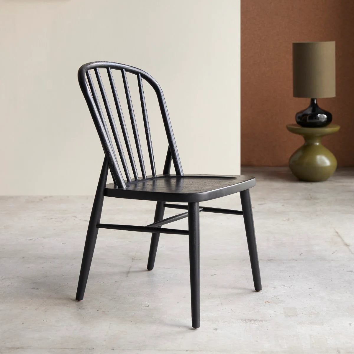 Kaelan Chair Black Finish