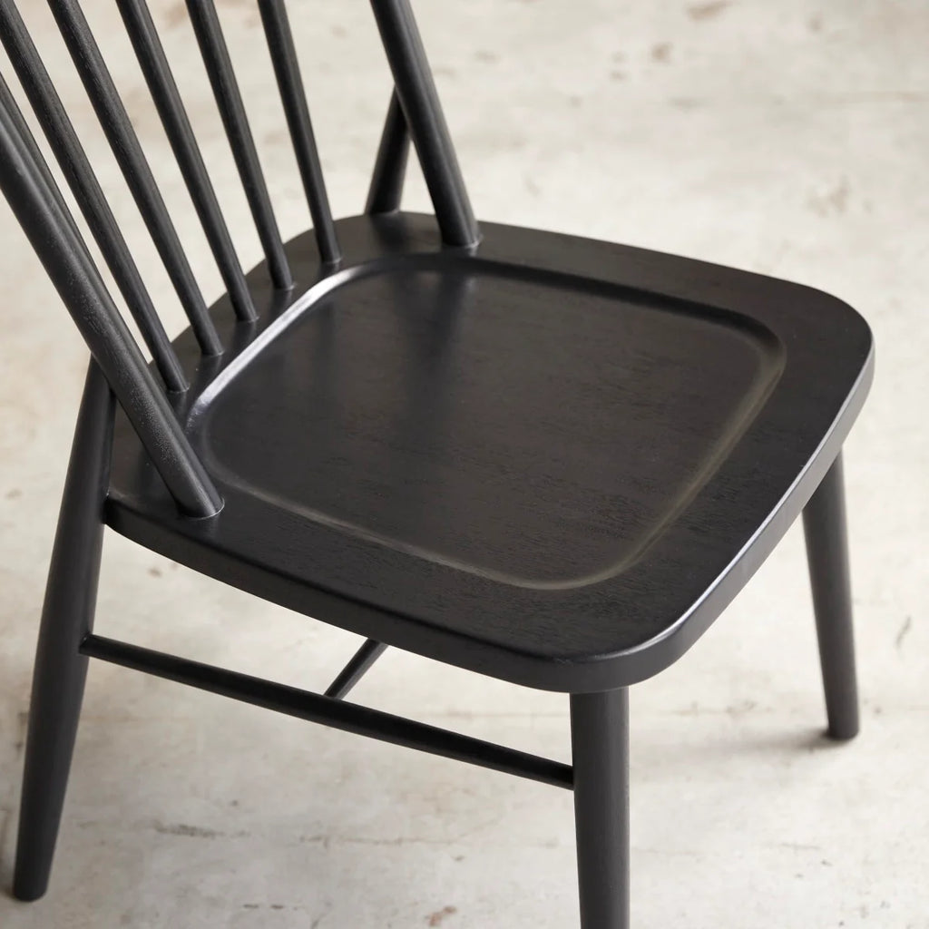 Kaelan Chair Black Finish