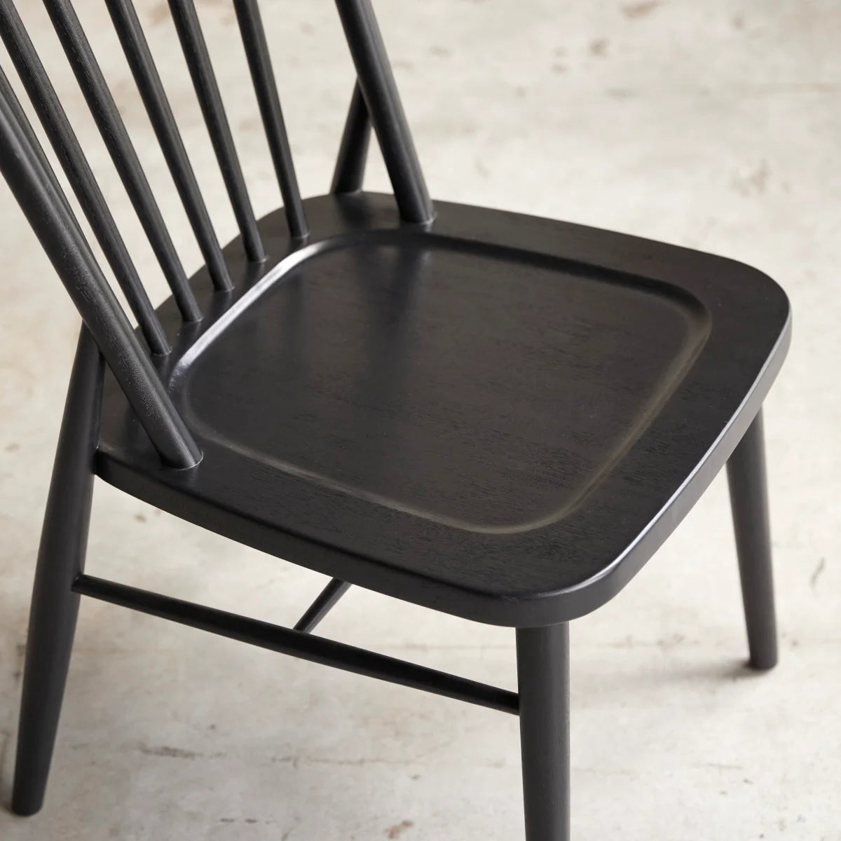 Kaelan Chair Black Finish